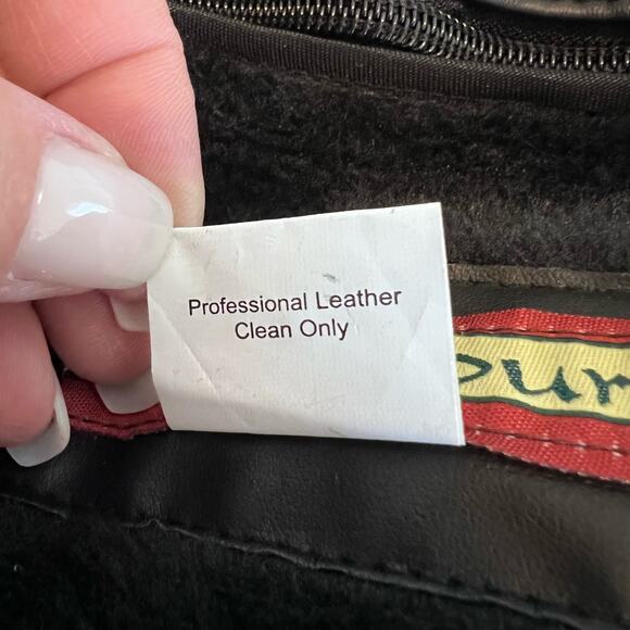 Tudor Court Vintage Patchwork Leather Jacket Sz. Sm. Petite SI-776 - Picture 10 of 11